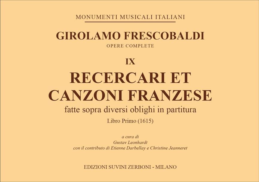 Recercari et canzoni franzese